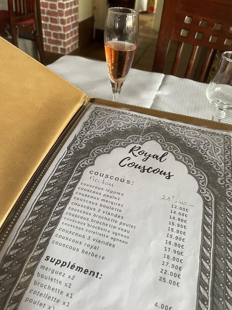 Royal couscous - Menu Image 1